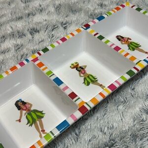 Hula Dancer Serving Tray